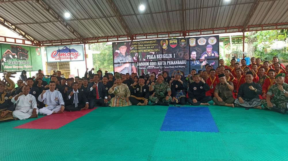 159 Pesilat Berlaga di Jambore Nasional Pencak Silat Lintau IX Koto Indonesia Cup 4