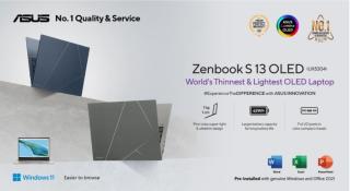 Mengintip Desain Elegan ASUS ZenBook S13 OLED UX5304