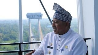 Dongkrak Kunjungan Wisatawan, Lift 73 Meter di Atas Jembatan Sultanah Latifah Siak Diresmikan