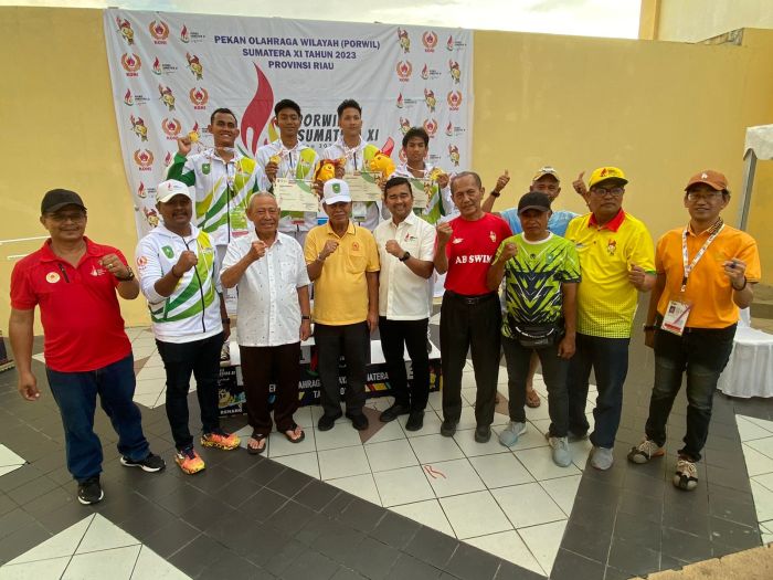 Renang Jadi Lumbung Emas, Ketua KONI Optimis Riau Juara Umum Porwil XI