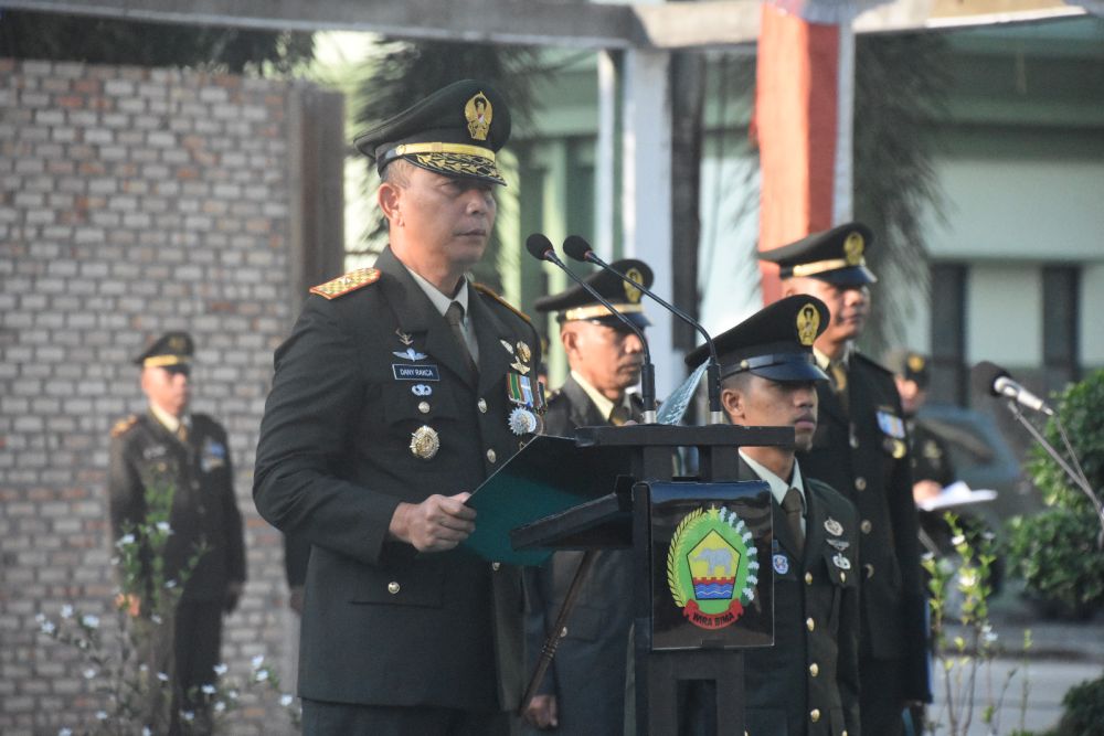 Danrem 031/WB Pimpin Upacara Peringatan Hari Pahlawan Tahun 2023