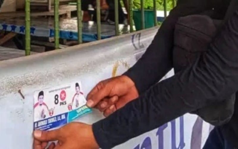 5.485 Alat Peraga Kampanye Ditertibkan Sebelum Pemilu 2024