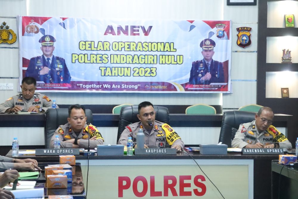 Kapolres Inhu Ingatkan Anak Buahnya Jaga Netralitas