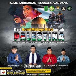 Ratusan Juta Sudah Terkumpul Jelang Tabligh Akbar dan Penggalangan Dana Untuk Palestina