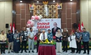 Rayakan HUT ke-12, OJK Riau Gelar Donor Darah