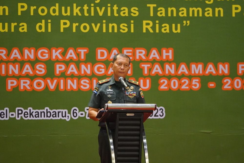 Teken MoU Tingkatkan Ketahanan Pangan, Danrem 031/WB : Kolaborasi Bersama Bantu Masyarakat