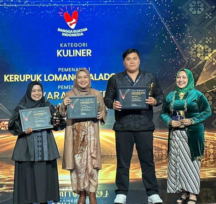 Mantap! UMKM Kerupuk Lomang Balado UMMI Raih Juara Pertama BBI 2023