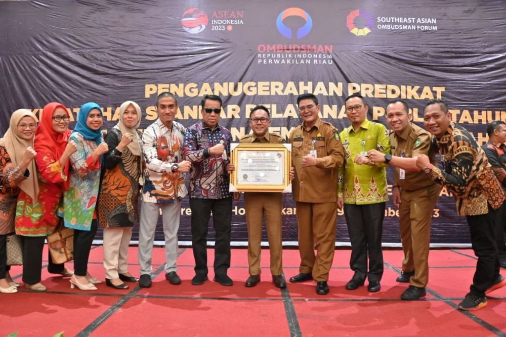 Bengkalis Raih Peringkat Pertama di Riau atas Penilaian Ombudsman RI
