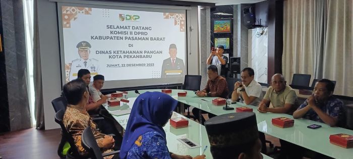 DKP Pekanbaru Terima Kunjungan Kerja Komisi II DPRD Pasaman Barat