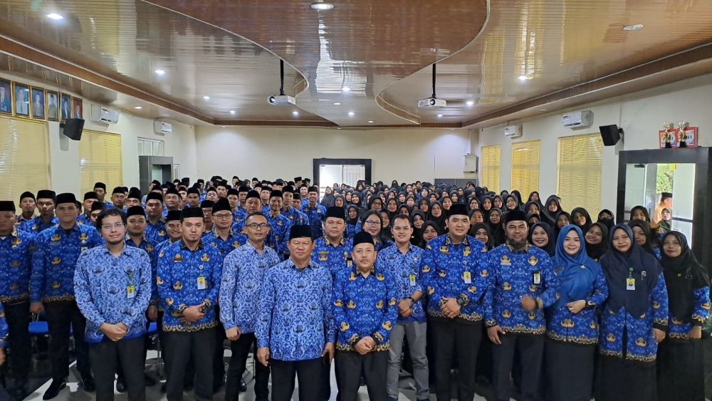 Lantik 202 CPPPK Kemenag Riau, Muliardi: Seluruh Pegawai Harus Pahami Lima Budaya Kerja