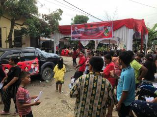 Tak Mau Dibubarkan, Caleg PDIP Ruslan Tarigan Kampanye Ilegal di Kecamatan Lima Puluh