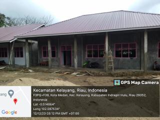 Hampir Miliaran Rupiah Bangunan Sekolah diduga Asal-asalan, Kepsek SMAN.2 Kelayang Inhu Angkat Bicara 
