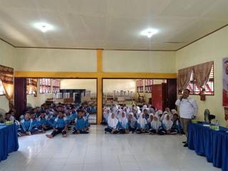 Strategi Kapolres Rohil Demi Pemilu Damai, Sosialisasi ke Ratusan Pelajar