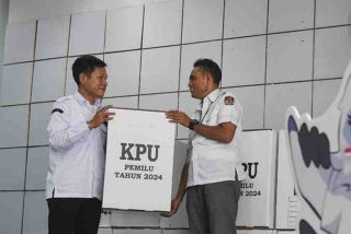Hari Ini, Logistik Surat Suara Pemilu 2024 Tiba di Siak