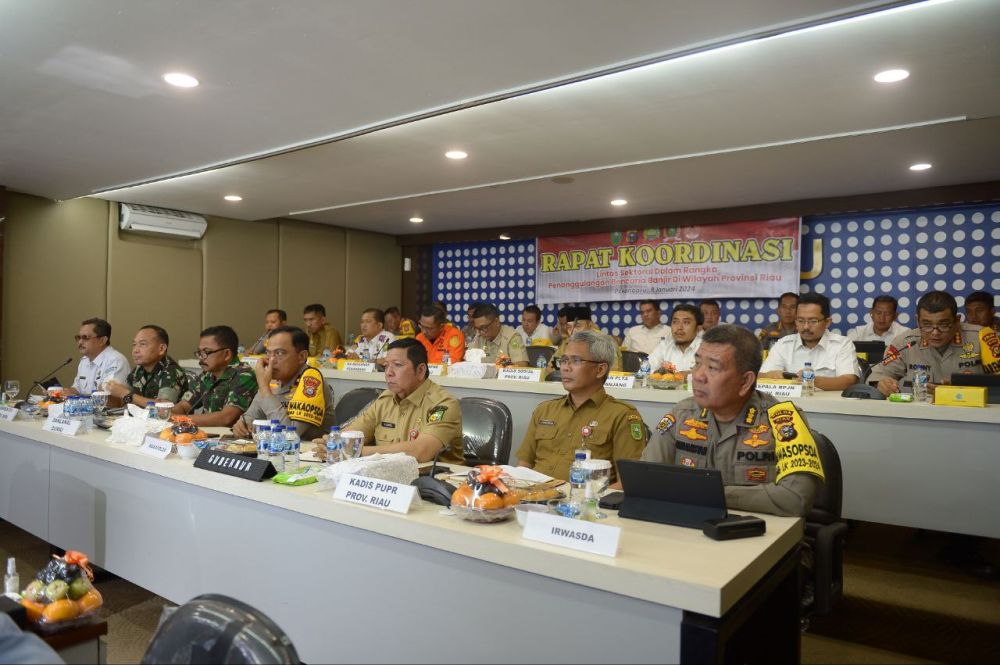 BPBD Tetapkan 9 Dari 12 Kabupaten/Kota di Riau Siaga Darurat Bencana Banjir
