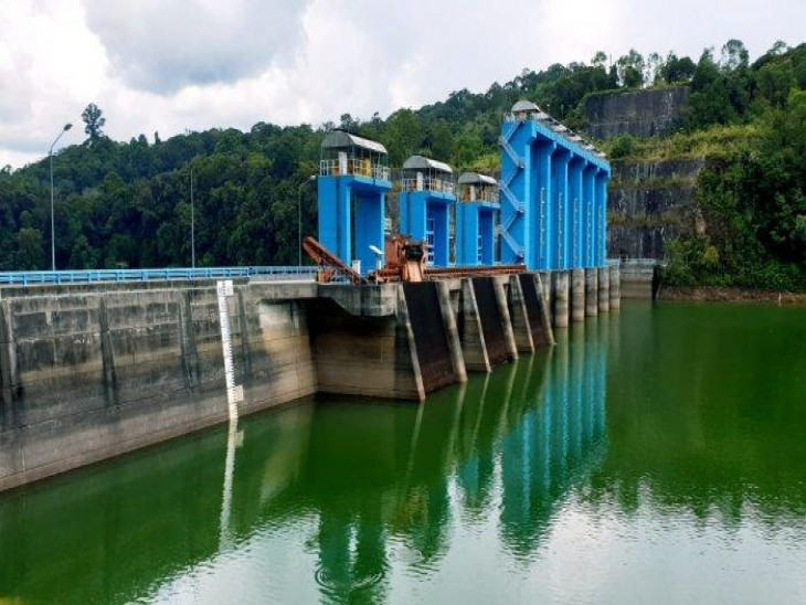 Bukaan Pintu Pelimpah Air Waduk PLTA Koto Panjang Diturunkan Sebesar 30 CM