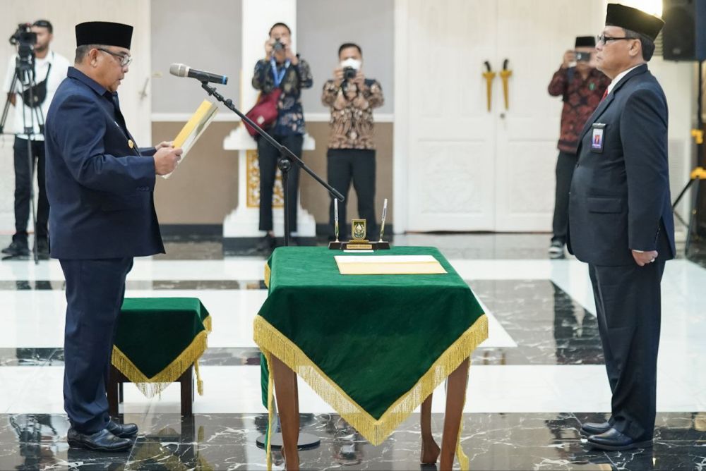 Usai Dikukuhkan Jadi Kepala BPKP Provinsi Riau, Kwinhatmaka Diminta Lakukan Ini