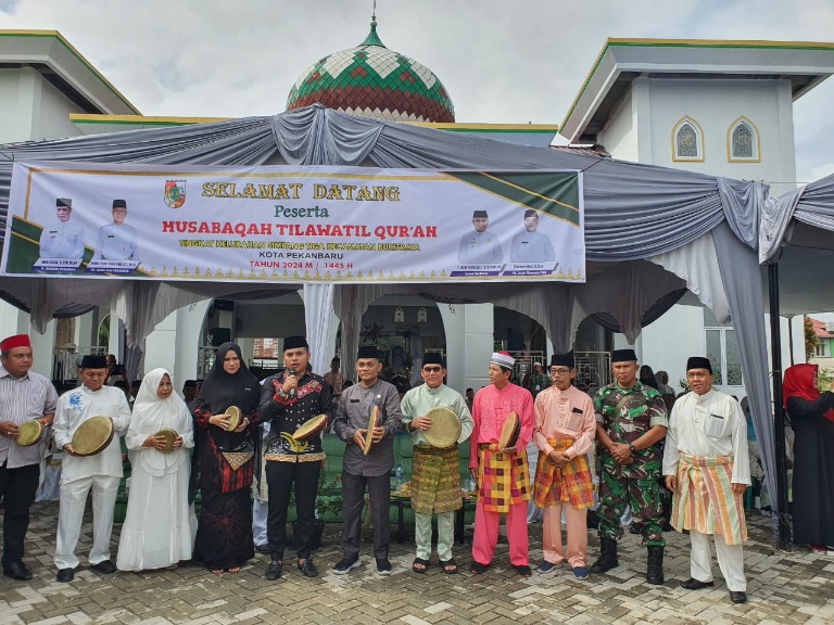 Kelurahan Simpang Tiga Sukses Gelar MTQ ke-VIII tahun 2024, Diikuti 30 Qari-qariah