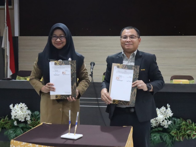 Tingkatkan Layanan Kependudukan, Disdukcapil Pekanbaru MoU dan MoA bersama Unilak Riau