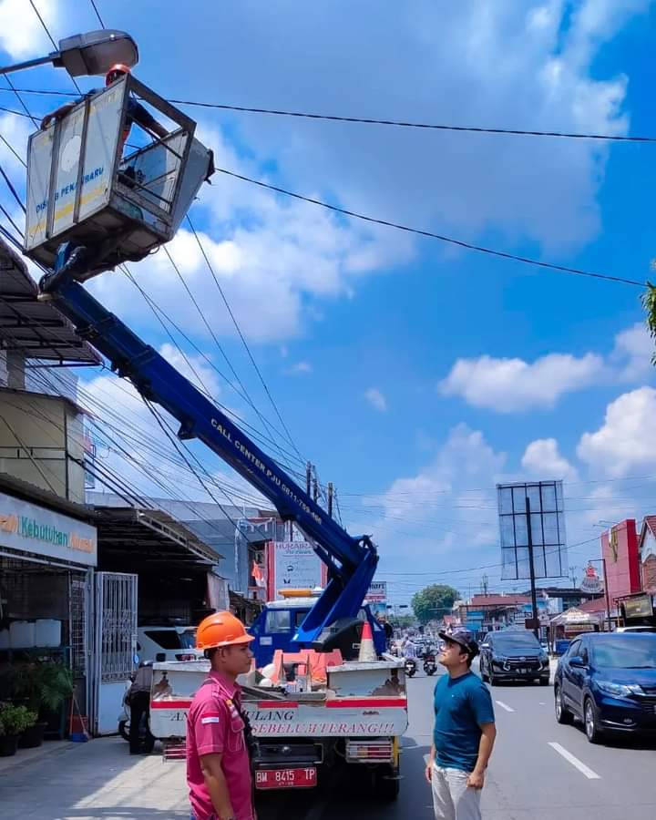 Tagihan Listrik PJU Pekanbaru Turun Rp1 Miliar per Bulan
