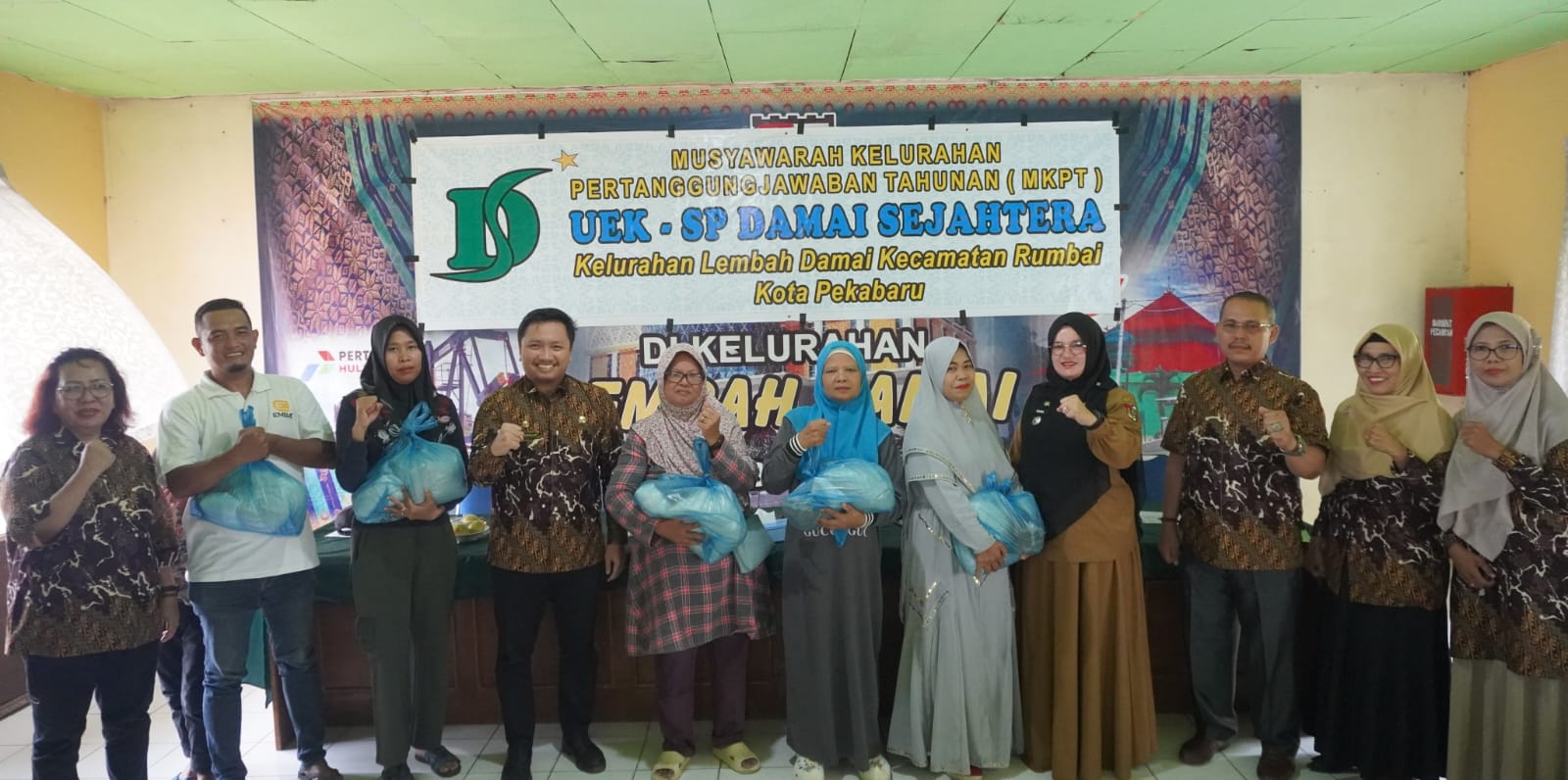 SHU Simpan Pinjam Terbaik 3 se Pekanbaru, Dana Bergulir UEK SP Damai Sejahtera Capai Rp9,8 Miliar