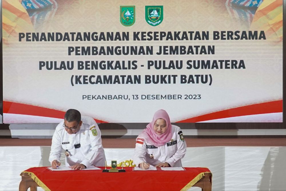 Terpanjang se-Indonesia, Biaya Pembangunan Jembatan di Bengkalis Bisa Dihemat