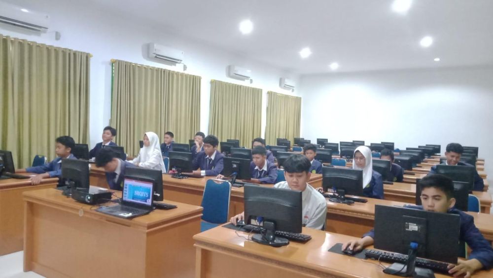 1.756 Siswa Madrasah Tsanawiyah Kota Pekanbaru Ikuti Asesmen Bakat Minat Tahun 2024