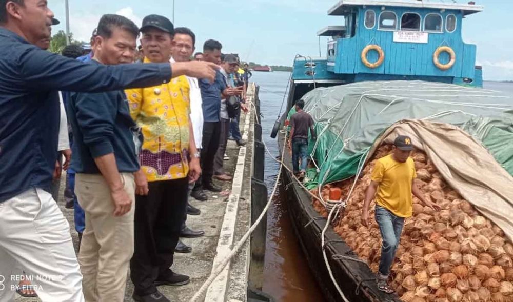 Pelabuhan Ekspor Parit 21 Dibuka Kembali, Pj Bupati Inhil: Jangan Ada Monopoli