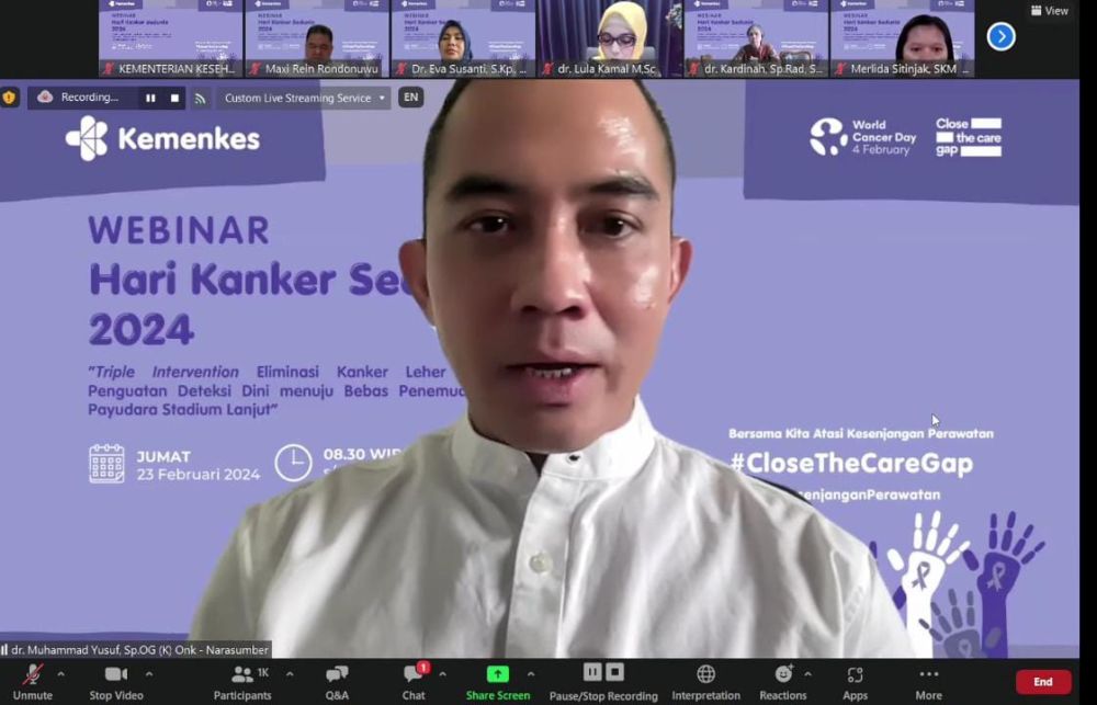 Kanker Serviks Menduduki Urutan Kedua di Indonesia, Ini Penyebabnya