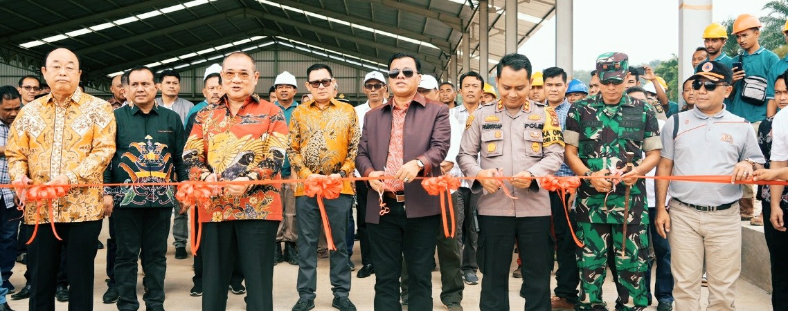 Resmikan Perusahaan Pengelolaan Sawit, Bupati: Kuansing Terbuka Lebar Buat Investor