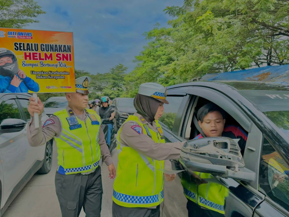 Kedua Operasi Lancang Kuning, Ini yang Dilakukan Polantas Polda Riau