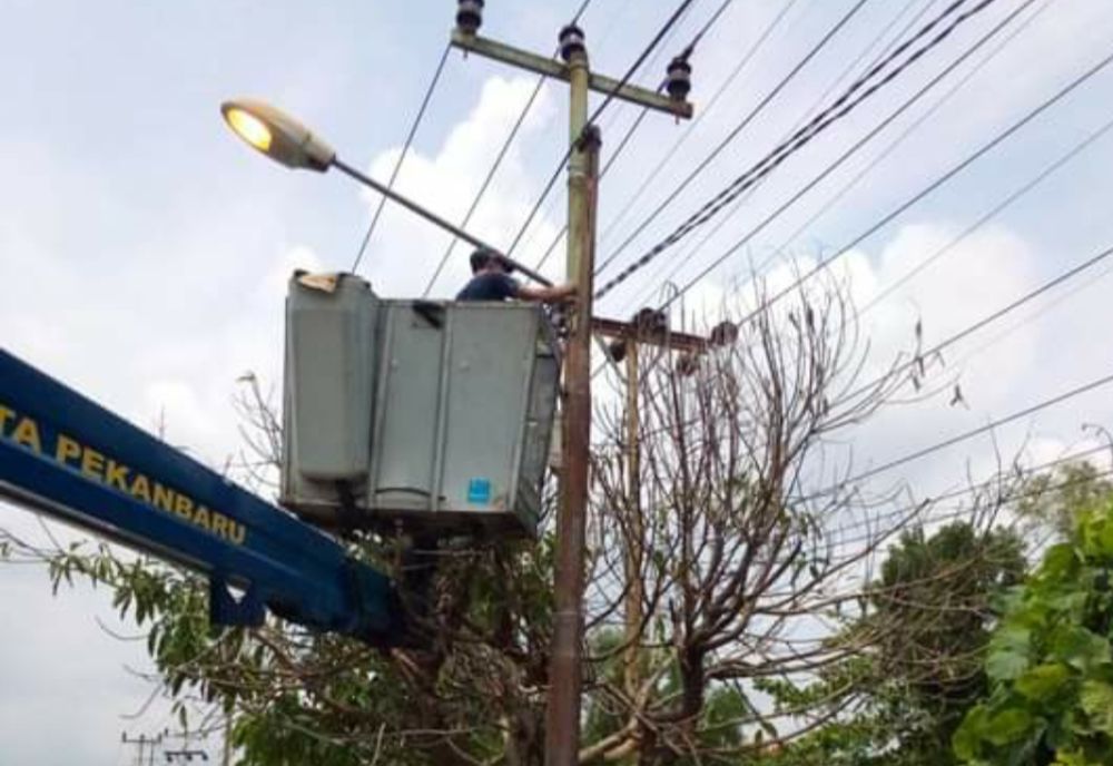 Pemko Pekanbaru Menunggak Tagihan LPJU Rp4,3 Miliar ke PLN, Kadishub Beri Penjelasan