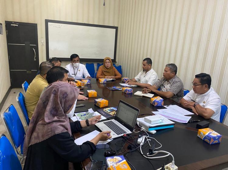 Tingkatkan Mutu Administrasi, DPKP Pekanbaru Rapat bersama PPTK