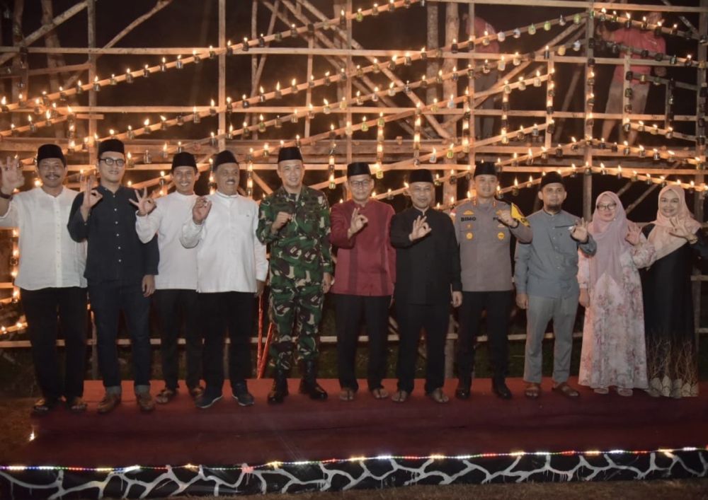 Lestarikan Warisan Budaya, Pemkab Bengkalis Resmikan Festival Lampu Colok Tahun 2024