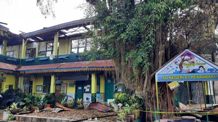 Disdik Pekanbaru Gesa Pembangunan SDN 83 Pasca Terbakar