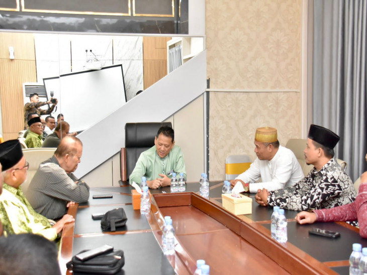 Jelang Bagholek Masyarakat Kampar di Riau, Sejumlah Tokoh Temui Pj Bupati 