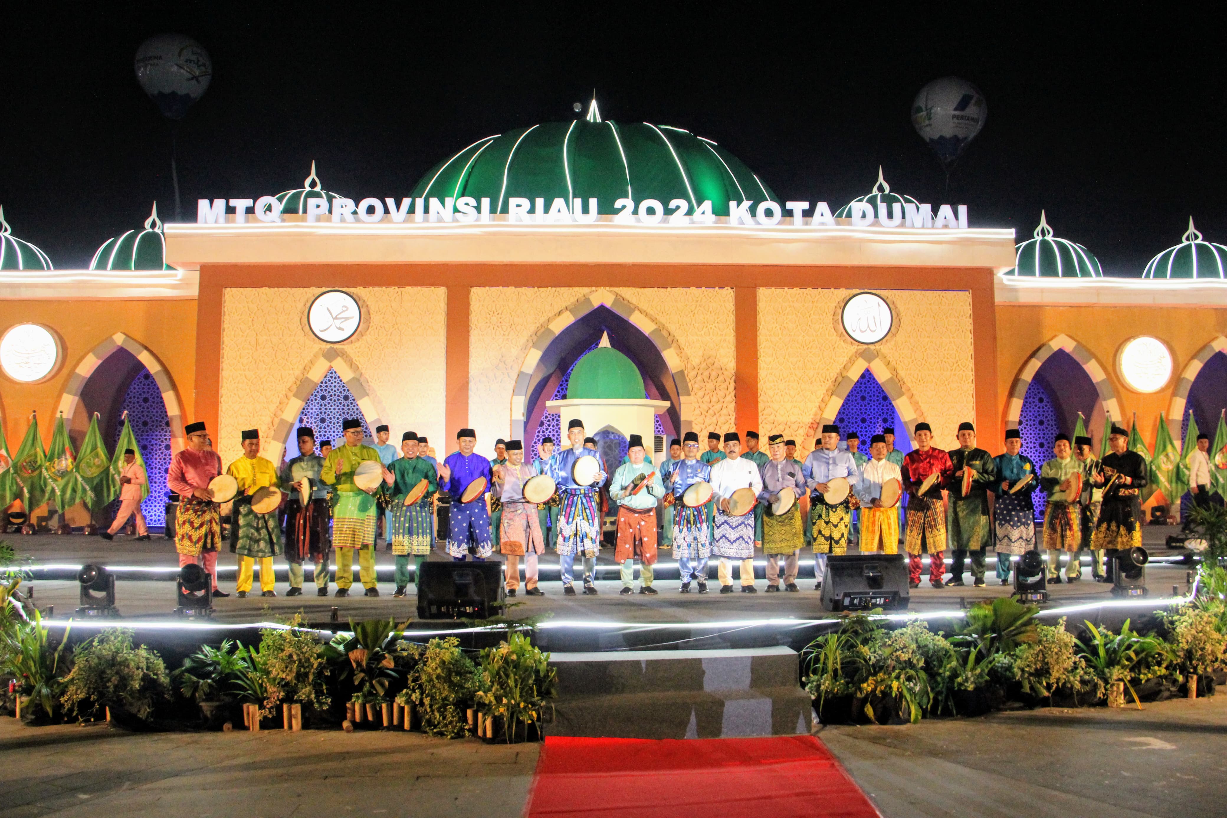 Perhelatan MTQ ke-42 Tingkat Provinsi Riau Telah Usai, Inhil Duduki Peringatan 6