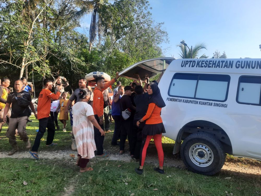 Bocah Tenggelam di Sungai Batang Kuantan Ditemukan Meninggal Dunia