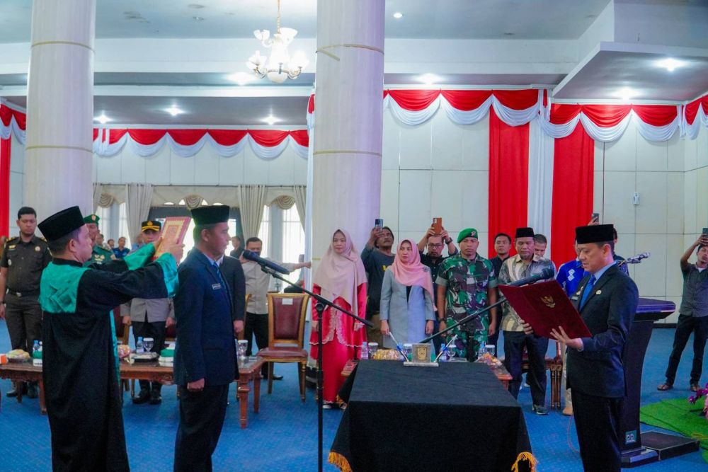 Ahmad Yuzar Resmi Dilantik Jadi Pj Sekda Kabupaten Kampar
