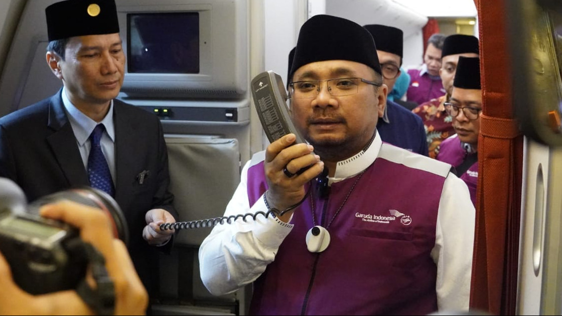 Lepas Keberangkatan Kloter Pertama Jemaah Haji, Ini Pesan Gusmen 