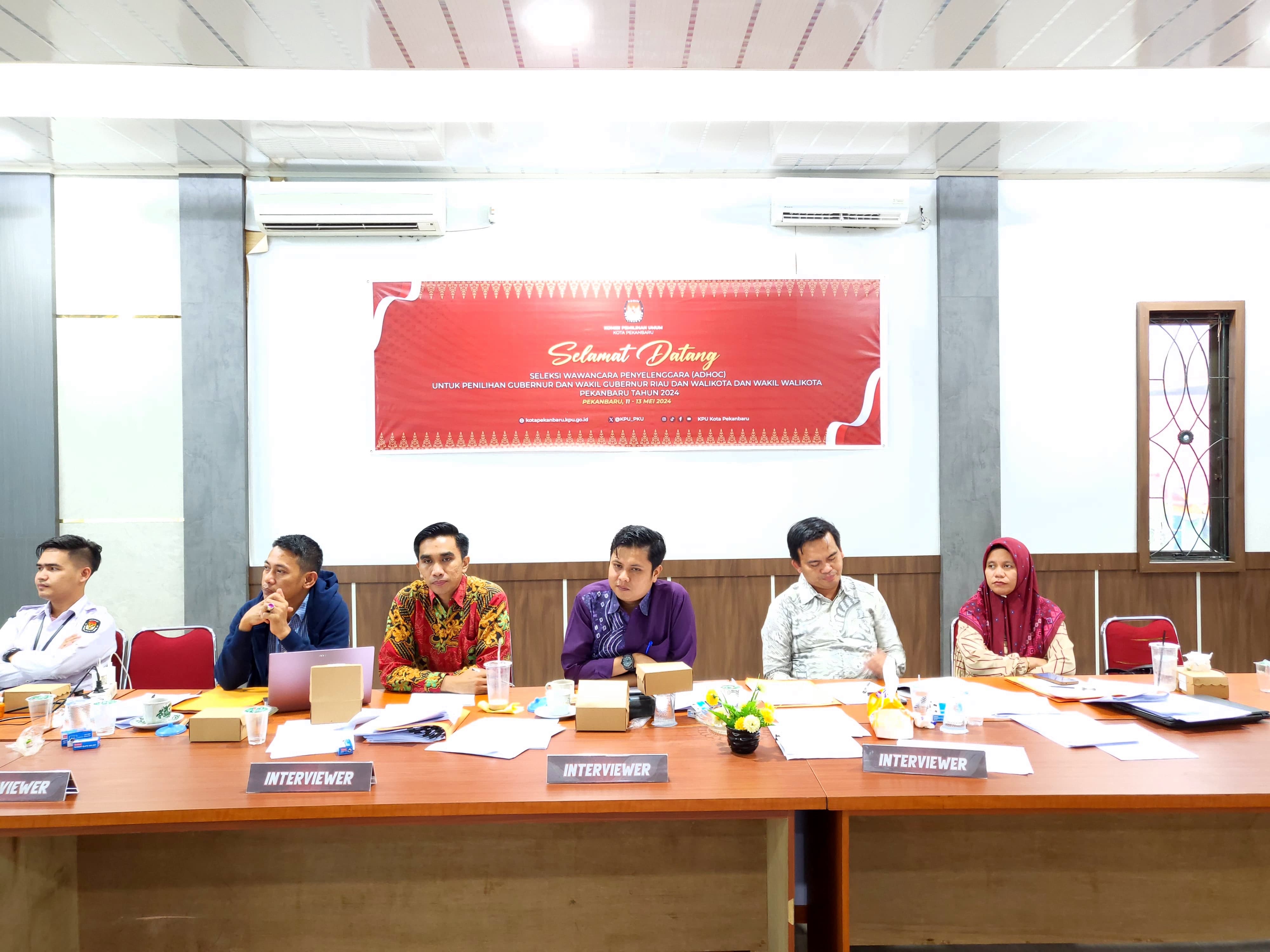 KPU Pekanbaru Bakal Lantik 75 Orang PPK Terpilih 