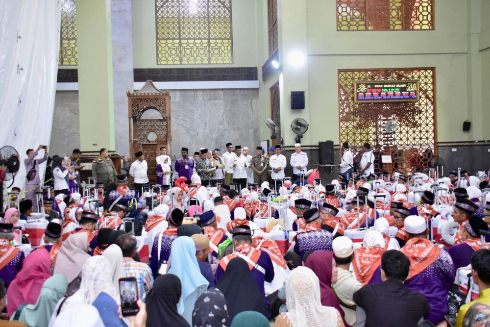 Pj Bupati Lepas 442 CJH Kampar Kloter Pertama