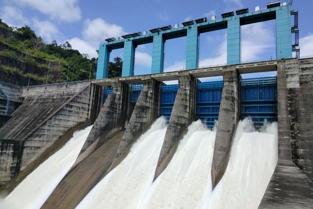 PLTA Koto Panjang Kembali Kurangi Tinggi Bukaan Pintu Waduk 50 Cm