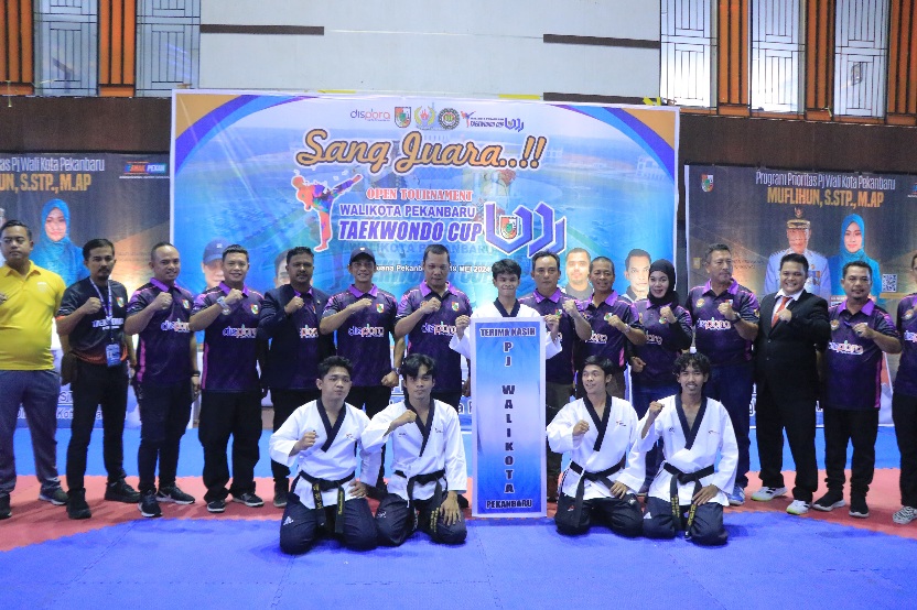 Pj Walikota Muflihun Buka Walikota Pekanbaru Taekwondo Cup VII, Diharapkan Muncul Bibit Atlet Unggul�