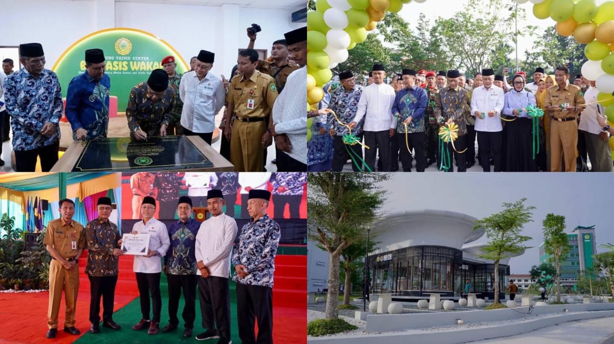 Puncak Milad Ke-16 Umri: Peresmian Fak Kedokteran, Gerbang Lancang Kuning dan Gedung Mahmud Marzuki Tower�