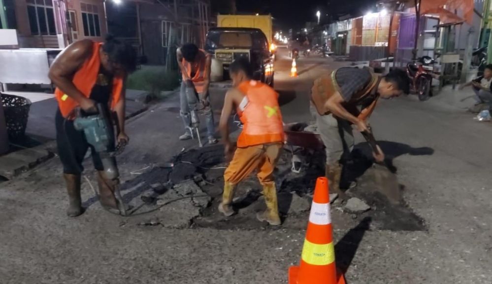 Pemprov Riau Mulai Perbaikan Ruas Jalan Sinaboi-Bagan Rokan Hilir