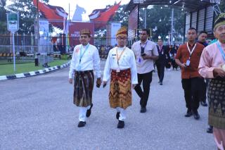 Pj Walikota dan Wakil Ketua DPRD Pekanbaru Hadir di Upacara Pancasila 2024 di Blok Rokan