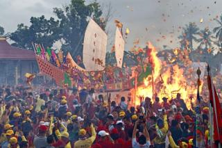 Besok, Puncak Event Bakar Tongkang di Rokan Hilir, 50 Ribu Wisatawan Diperkirakan Hadir