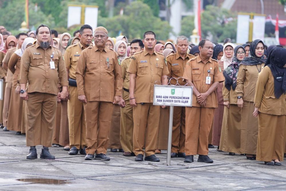 Ikrar Netralitas ASN Pemprov Riau dalam Pemilukada Serentak 2024
