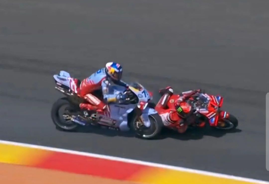 Steward FIM Umumkan Tidak Ada Tindak Lanjut Terkait Insiden Pecco dan Alex Marquez di Tikungan 13 Aragon